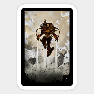 Steampunk Iron Man Sticker